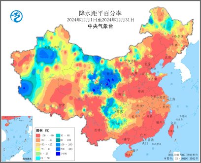 中央气象台：全国农业气象月报（2025年01月03日）